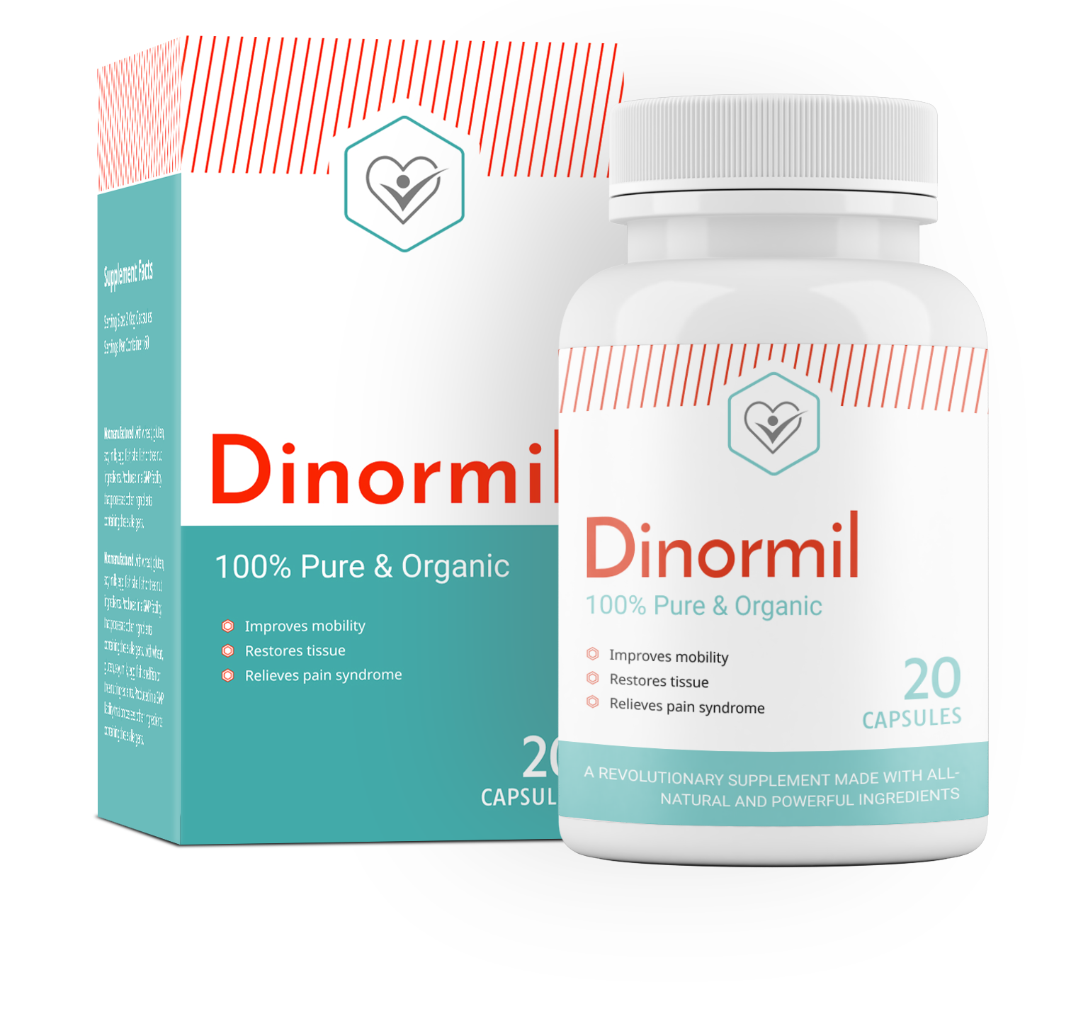 Dinormil — كبسولات (دعم مرضى السكري), تغليف المنتج