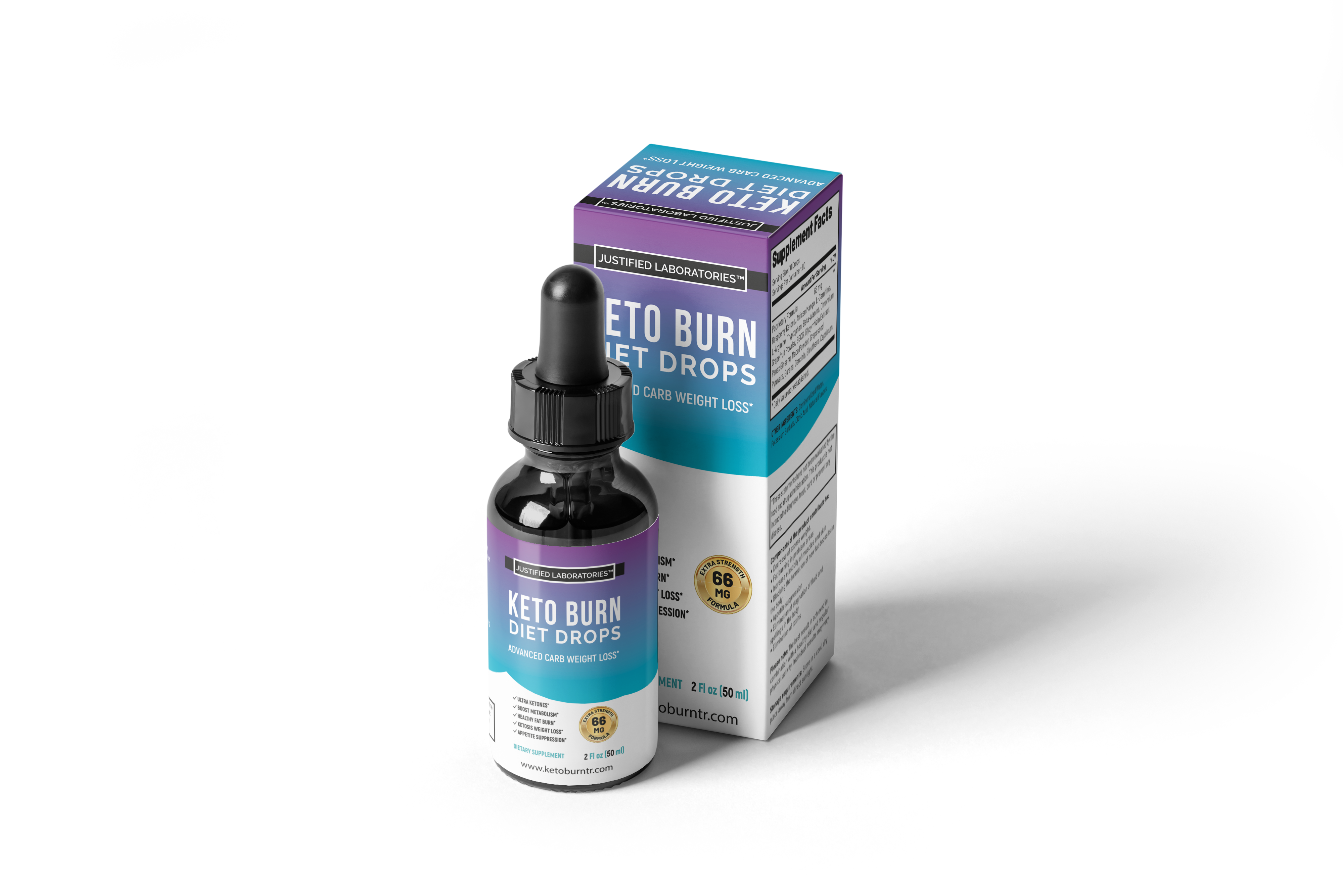 Ketoburn — قطرات (التحكم بالوزن), تغليف المنتج