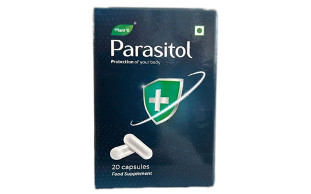 Parasitol — كبسولات (التخلص من الطفيليات), تغليف المنتج