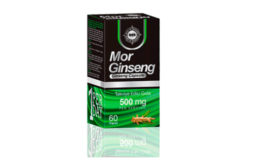 Mor Ginseng — كبسولات (حيوية الرجل), تغليف المنتج