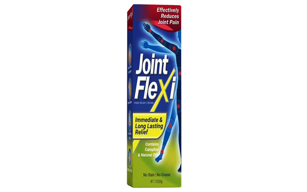 Joint Flexi — كريم (العناية بالمفاصل), تغليف المنتج