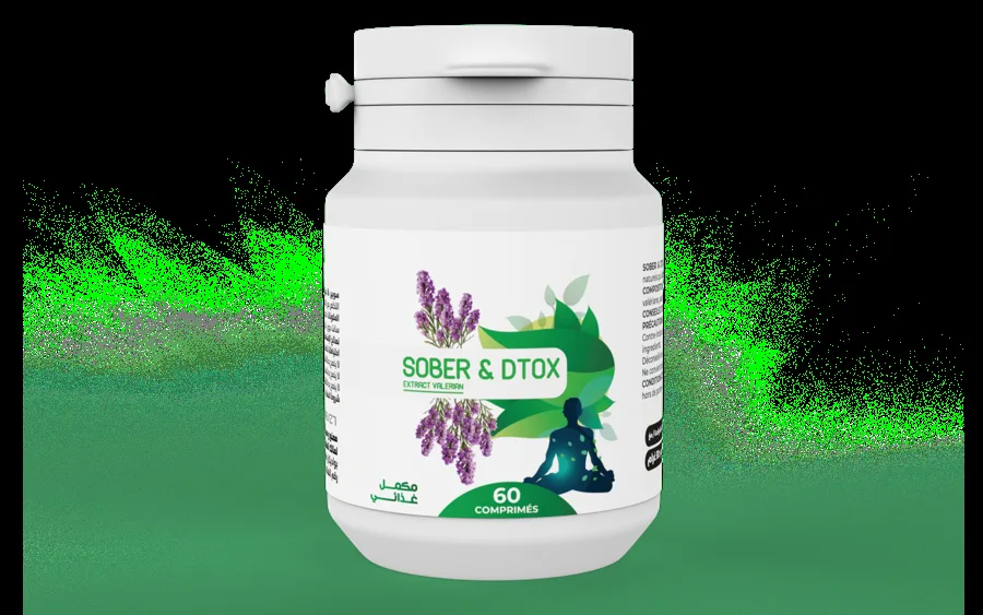 Sober DTox — أقراص (الدعم بعد التوقف عن الكحول), تغليف المنتج