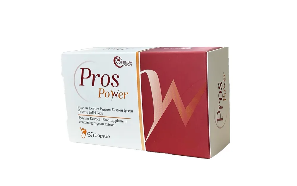 Pros Power — كبسولات (صحة البروستاتا), تغليف المنتج