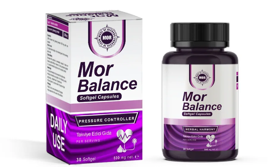 Mor Balance — كبسولات (دعم ضغط الدم), تغليف المنتج