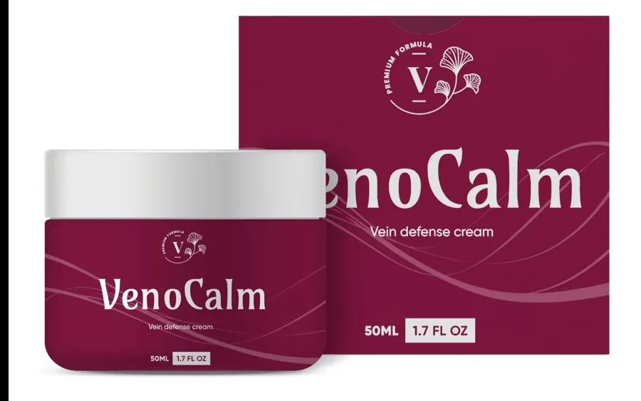 VenoCalm — كريم (العناية من الدوالي), تغليف المنتج