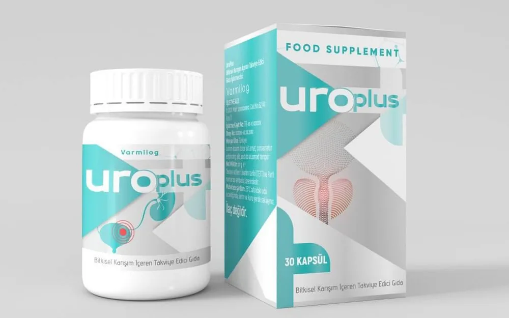 UROplus — كبسولات (صحة البروستاتا), تغليف المنتج