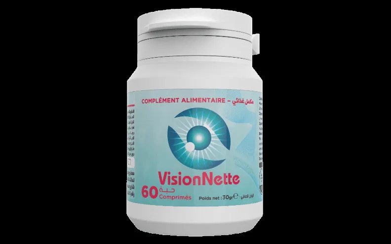 Vision Nette — أقراص (العناية بالعين والنظر), تغليف المنتج