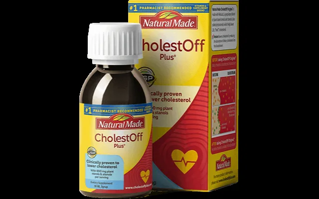 Cholest Off — شراب (دعم ضغط الدم), تغليف المنتج