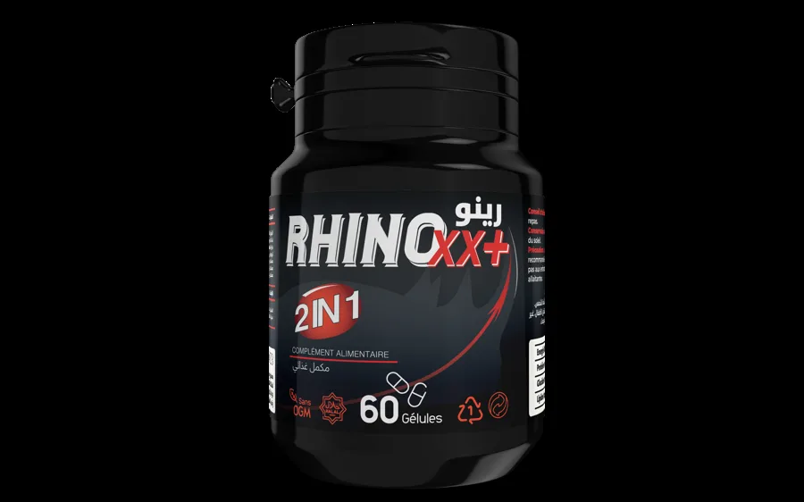 Rhino + — كبسولات (حيوية الرجل), تغليف المنتج