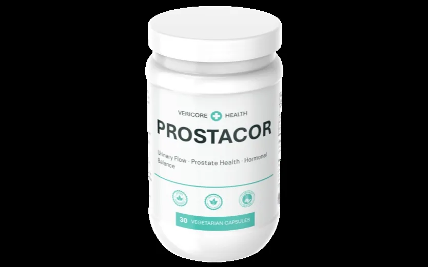 Prostacor — كبسولات (صحة البروستاتا), تغليف المنتج