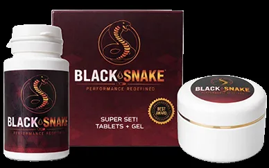 Black Snake Set — جل (حيوية الرجل), تغليف المنتج
