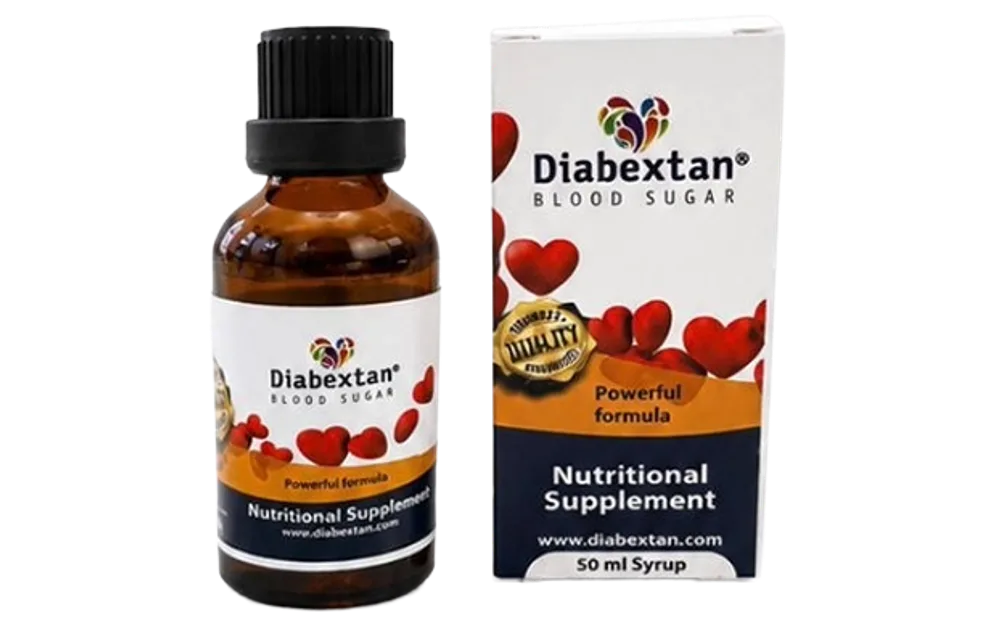 Diabextan — شراب (دعم مرضى السكري), تغليف المنتج