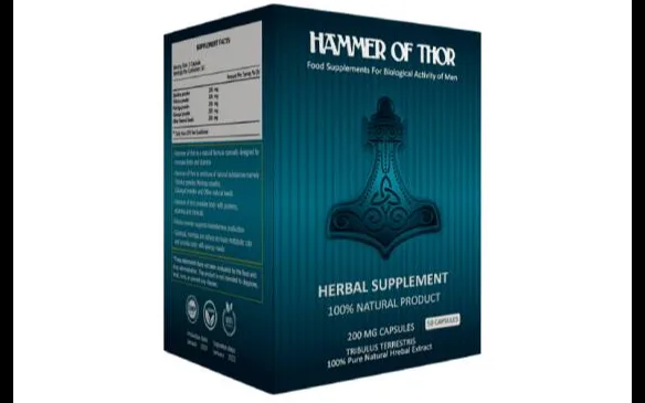 Hammer of Thor — كبسولات (حيوية الرجل), تغليف المنتج