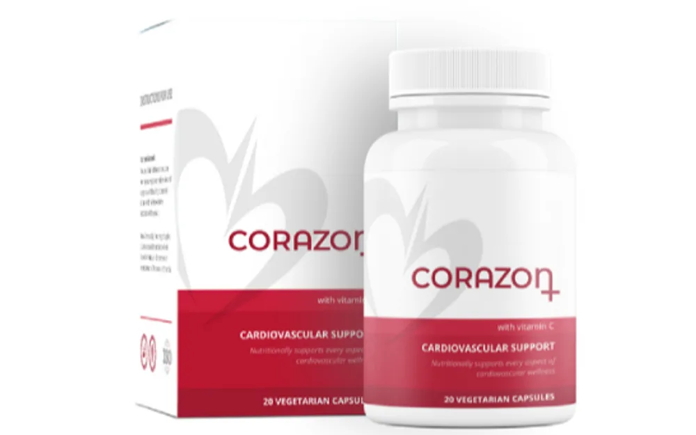 Corazon+ — كبسولات (دعم ضغط الدم), تغليف المنتج
