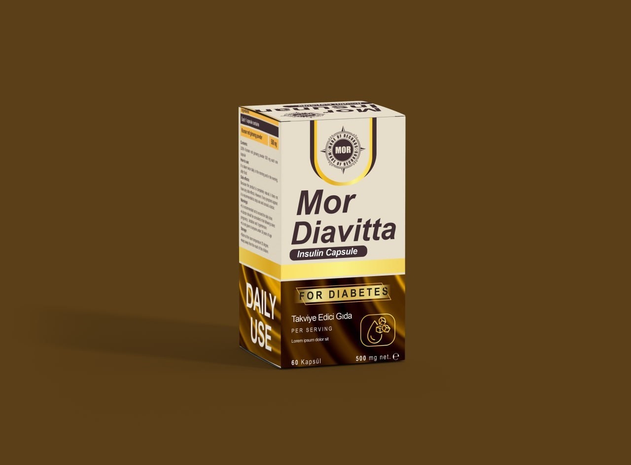 Mor Diavitta — كبسولات (دعم مرضى السكري), تغليف المنتج