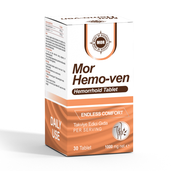 Mor Hemo-ven — أقراص (العناية من البواسير), تغليف المنتج