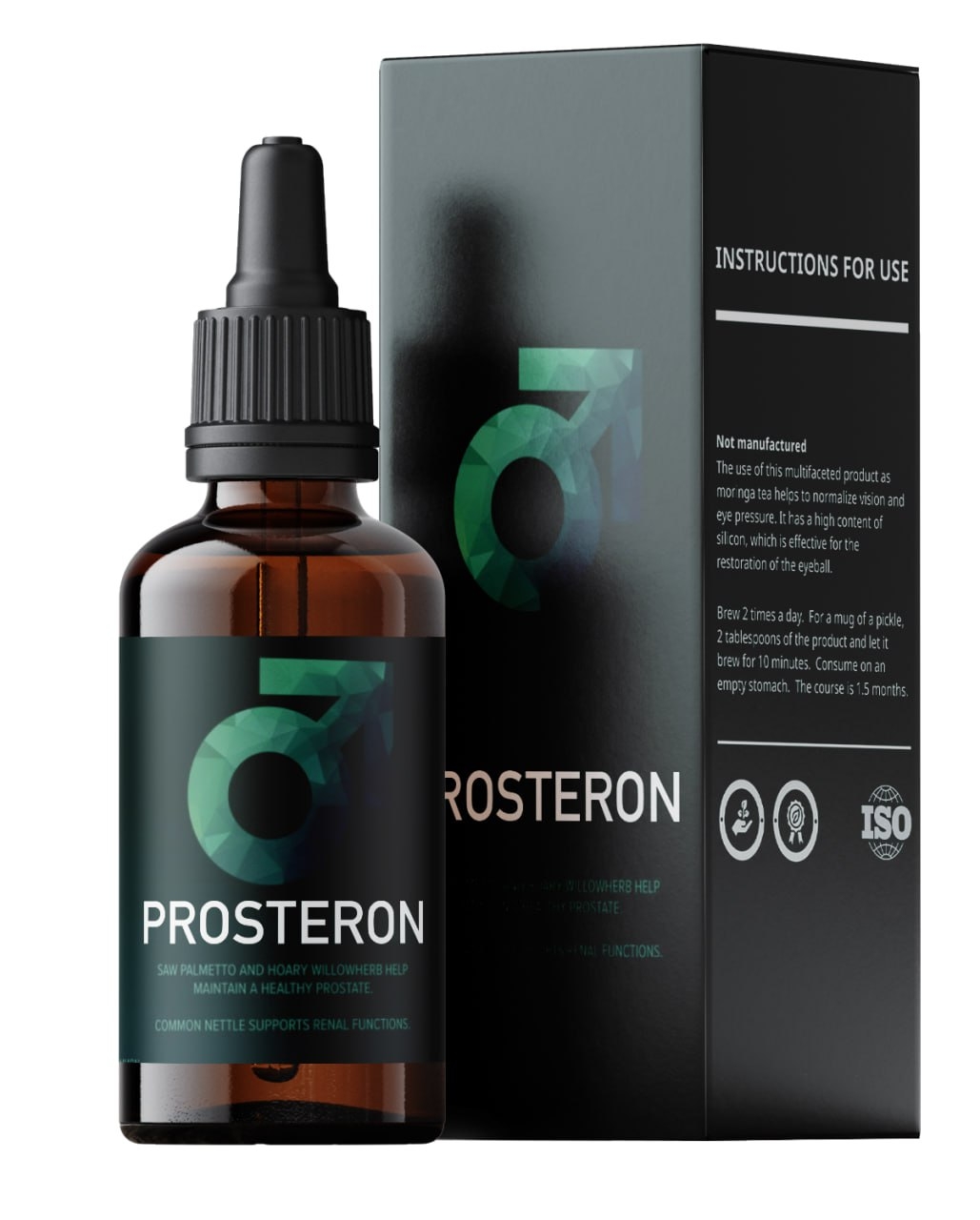 Prosteron — قطرات (صحة البروستاتا), تغليف المنتج