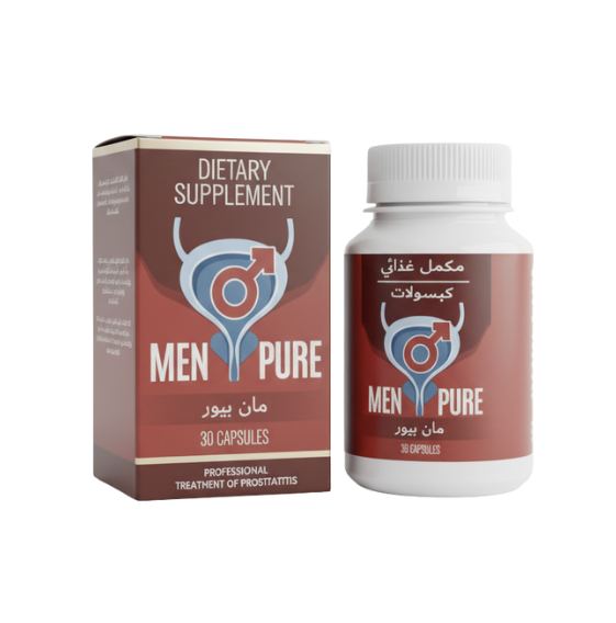 Men Pure — كبسولات (صحة البروستاتا), تغليف المنتج