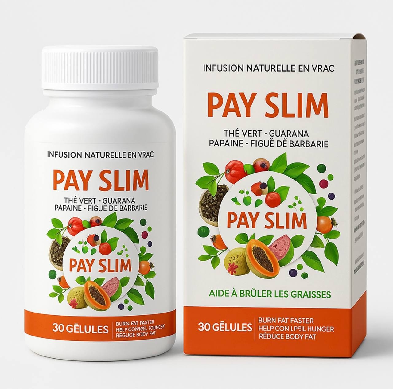 Pay Slim — كبسولات (التحكم بالوزن), تغليف المنتج