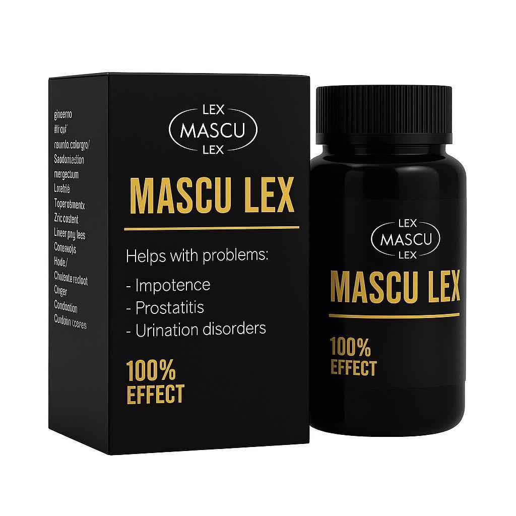 Mascu Lex — كبسولات (حيوية الرجل), تغليف المنتج