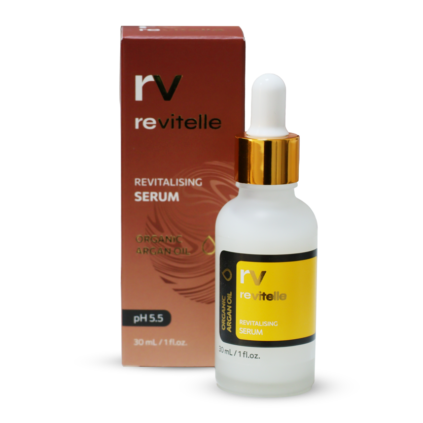 Revitelle — قطرات (مكافحة الشيخوخة), تغليف المنتج