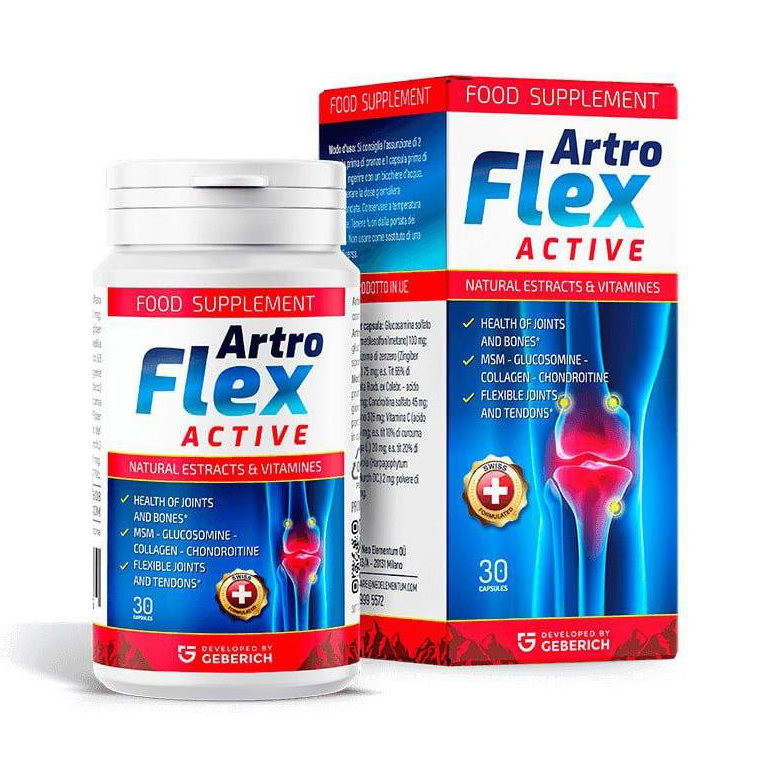 Artro Flex Active — كبسولات (العناية بالمفاصل), تغليف المنتج