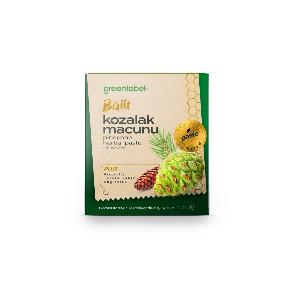 Kozalak Macunu — معجون (الإقلاع عن التدخين), تغليف المنتج