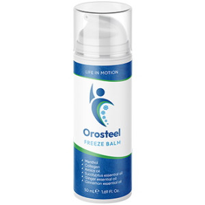 Orosteel — جل (العناية بالمفاصل), تغليف المنتج